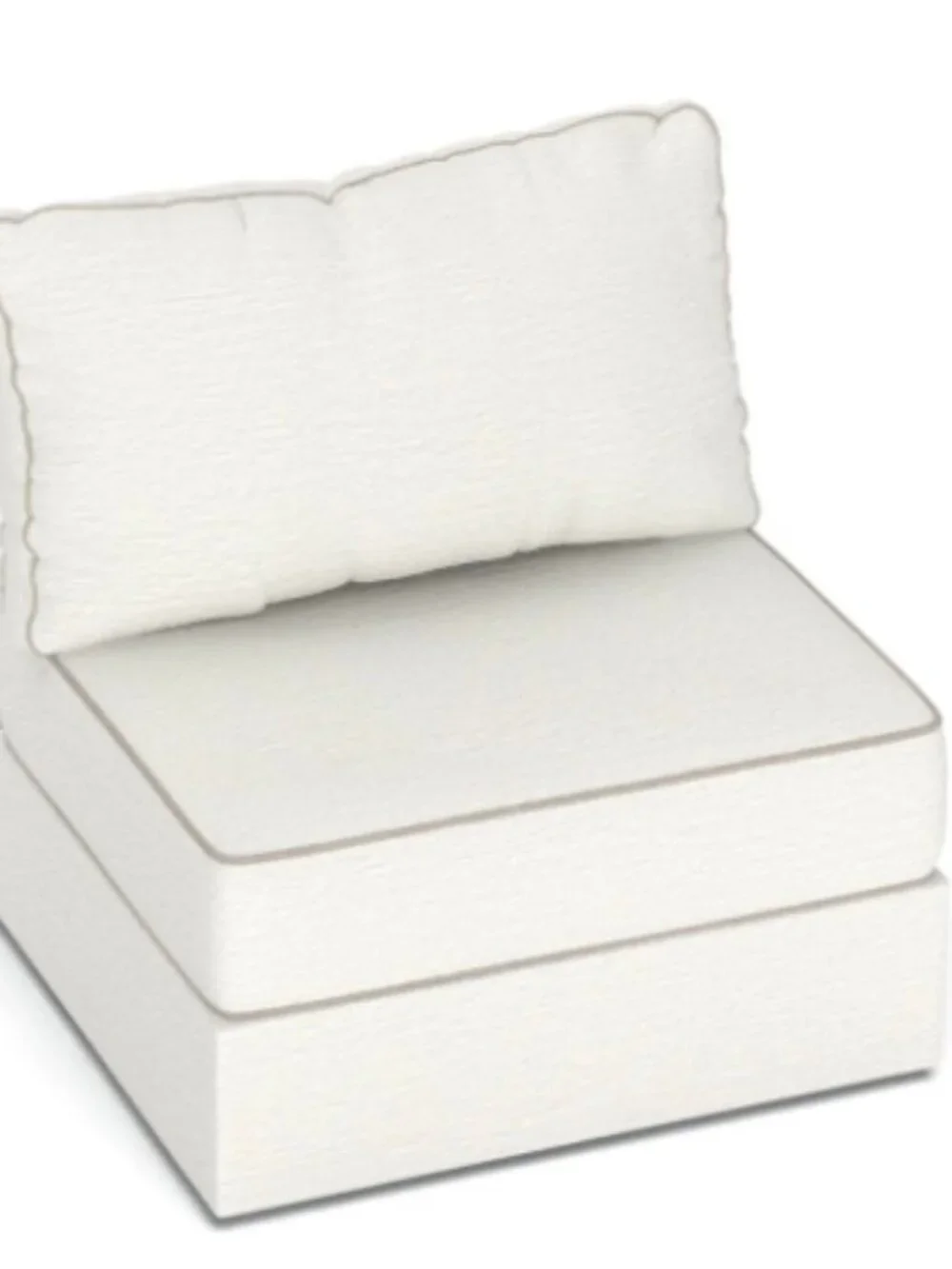 Lovesac Seat Cover Set: Tonal Chantilly Luxe Chenille
